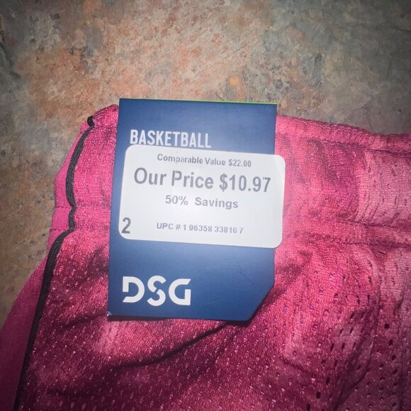 Boys DSG 2XS‎ Basketball shorts, pink - Picture 9 of 9